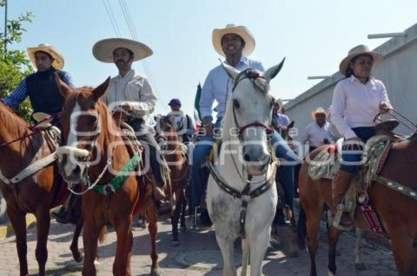 CABALGATA. ANIVERSARIO EMILIANO ZAPATA