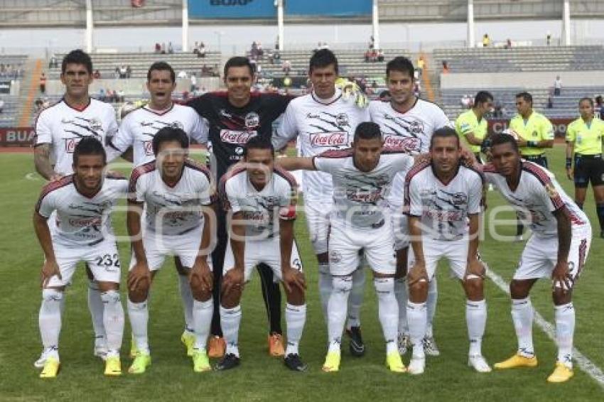 FÚTBOL . LOBOS BUAP VS ATLANTE