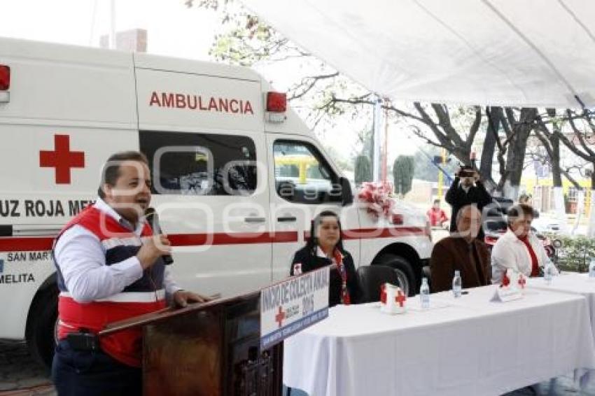 CRUZ ROJA . SAN MARTÍN TEXMELUCAN