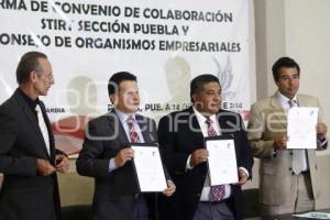 FIRMA CONVENIO COE Y STIRT