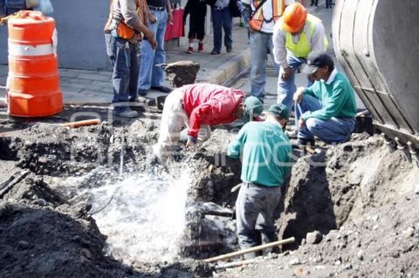 SAN MARTIN. FUGA DE AGUA