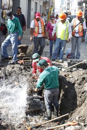 SAN MARTIN. FUGA DE AGUA