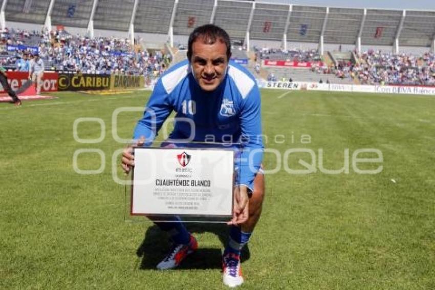 FÚTBOL . PUEBLA FC VS ATLAS