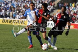 FÚTBOL . PUEBLA FC VS ATLAS