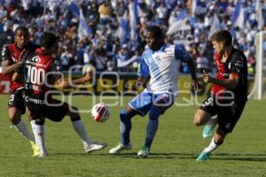 FÚTBOL . PUEBLA FC VS ATLAS