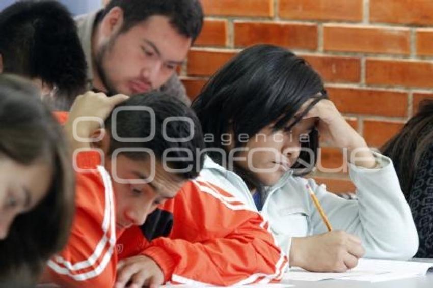 BUAP . EXAMEN DE ADMISIÓN