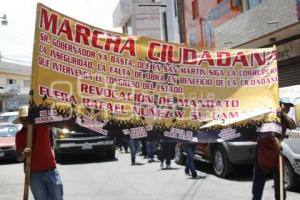 SAN MARTÍN TEXMELUCAN . MANIFESTACIÓN