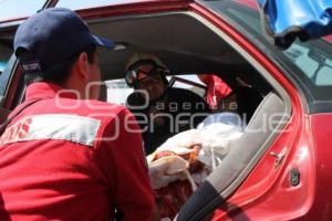 TRABAJADOR LESIONADO . TEHUACÁN