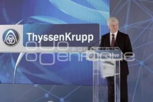 INAUGURACIÓN PLANTA THYSSENKRUPP