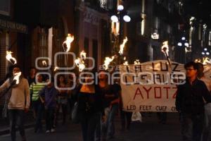 MARCHA POR AYOTZINAPA