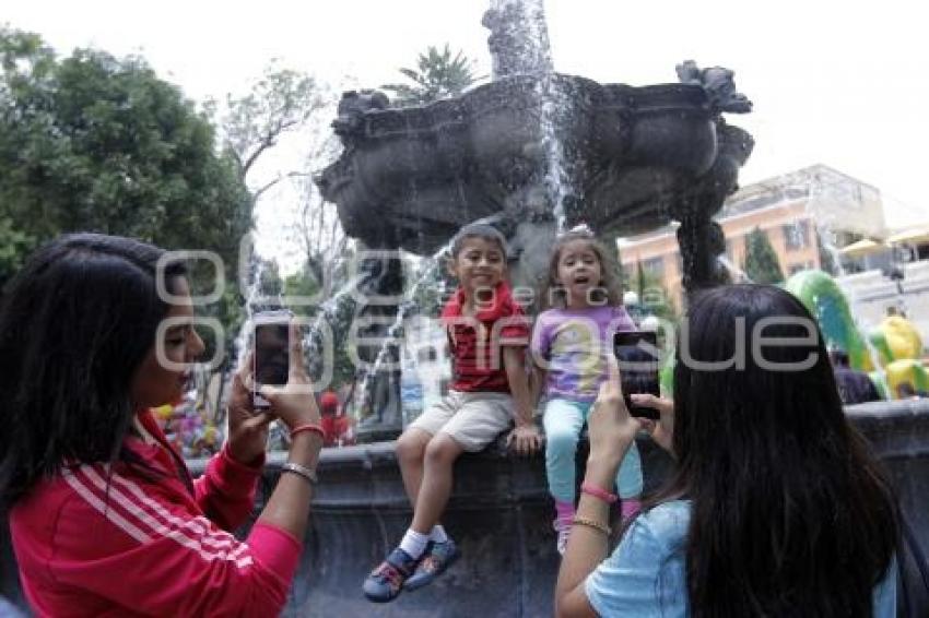 FAMILIAS ZÓCALO . DÍA DE ASUETO