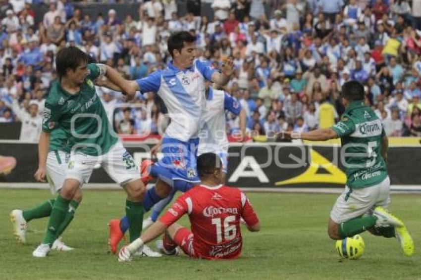 FUTBOL . PUEBLA FC VS LEÓN