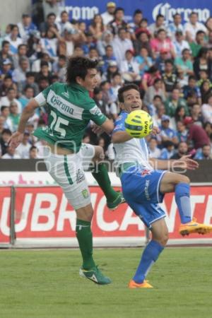 FUTBOL . PUEBLA FC  VS LEÓN