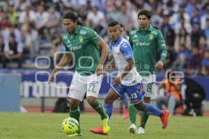 FUTBOL . PUEBLA FC VS LEÓN