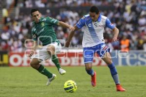 FUTBOL . PUEBLA FC VS LEÓN