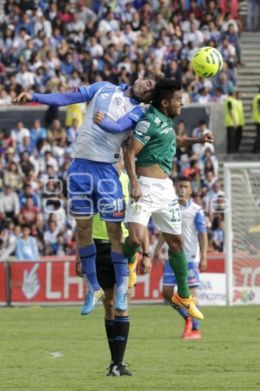 FUTBOL . PUEBLA FC VS LEÓN
