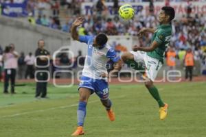 FUTBOL . PUEBLA FC  VS LEÓN