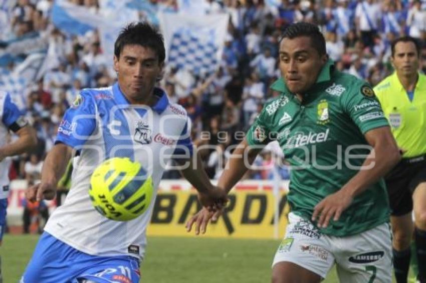 FUTBOL . PUEBLA FC VS LEÓN