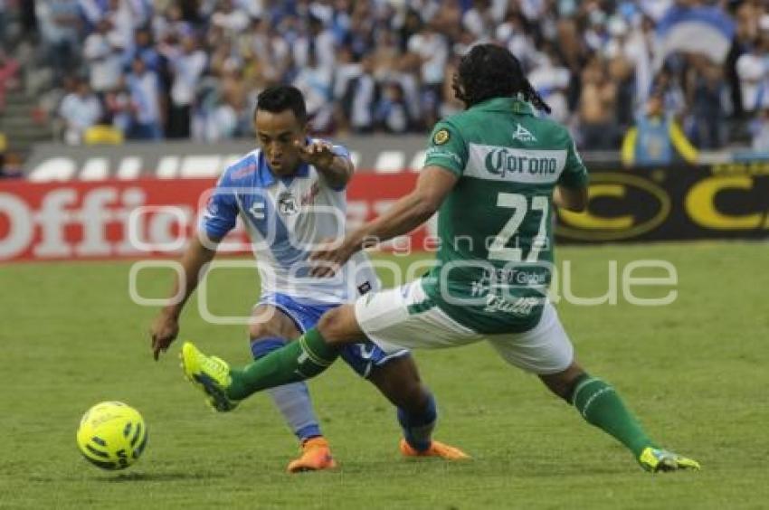 FUTBOL . PUEBLA FC VS LEÓN