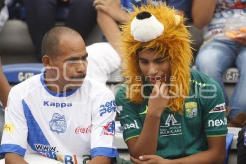 FÚTBOL . PUEBLA FC VS LEÓN
