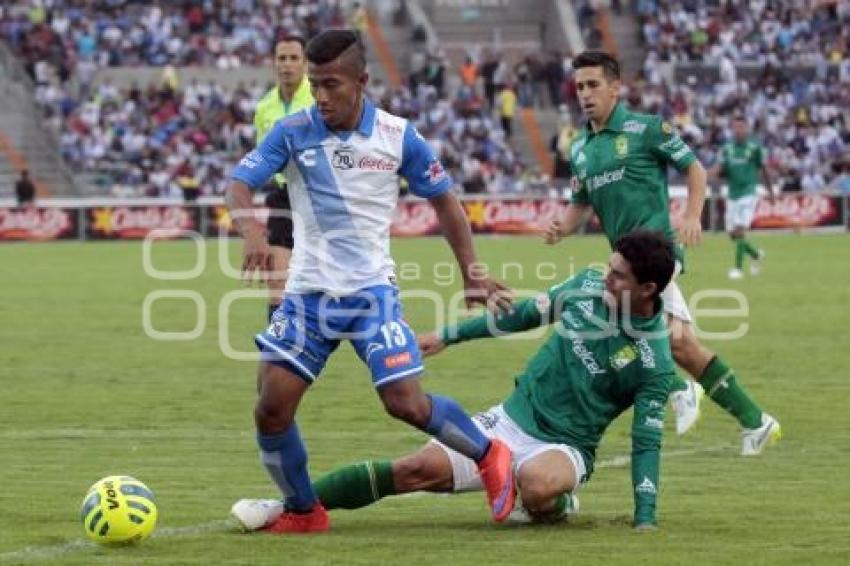 FUTBOL . PUEBLA FC  VS LEÓN