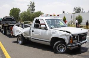 ACCIDENTE AUTOPISTA MÉXICO-PUEBLA