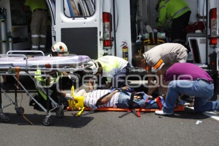 ACCIDENTE AUTOPISTA MÉXICO-PUEBLA