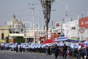 DESFILE 5 DE MAYO . PROPAGANDA ELECTORAL