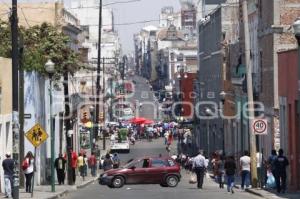 DESFILE 5 DE MAYO . CALLES CERRADAS