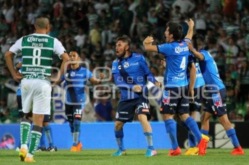 FUTBOL . SANTOS VS PUEBLA