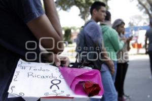 PROTESTA POR JOVEN ASESINADO CHOLULA