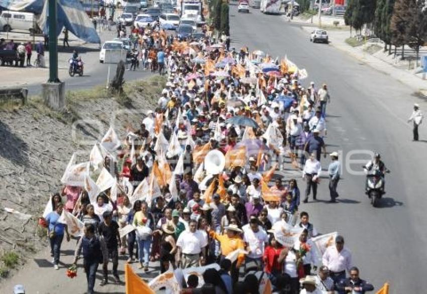 CAMPAÑA NOÉ PEÑALOZA . TEXMELUCAN