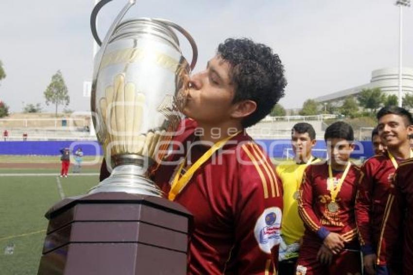 FÚTBOL . FINAL COPA LIGA ESTUDIANTIL