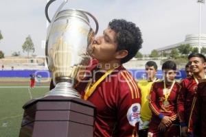 FÚTBOL . FINAL COPA LIGA ESTUDIANTIL