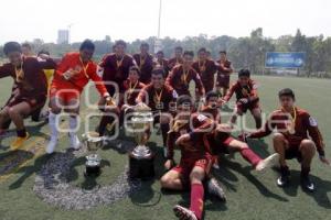 FÚTBOL . FINAL COPA LIGA ESTUDIANTIL