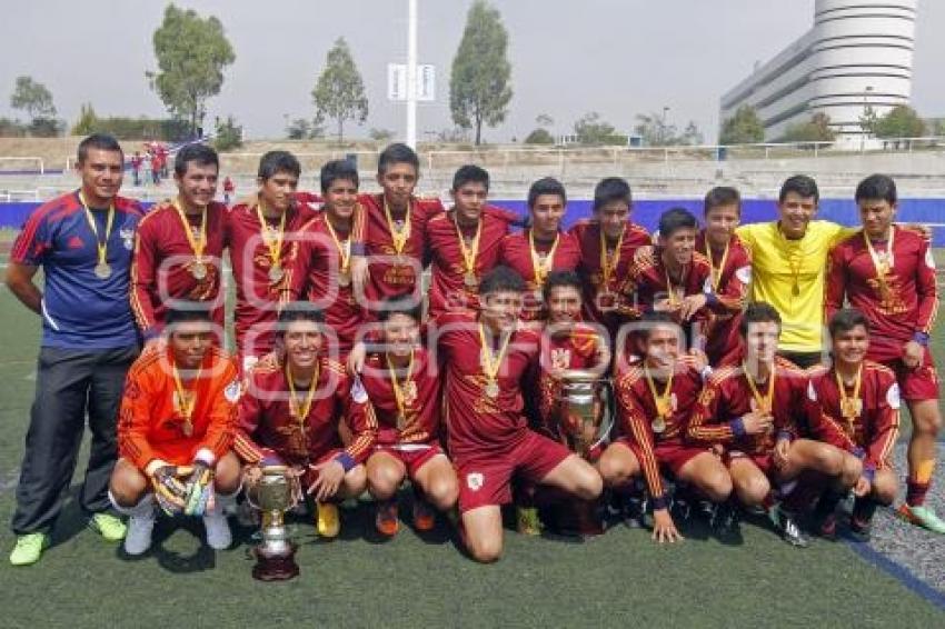 FÚTBOL . FINAL COPA LIGA ESTUDIANTIL