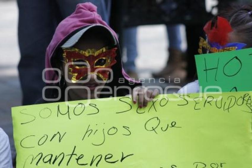 MANIFESTACIÓN SEXOSERVIDORAS