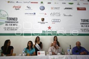 TORNEO DE GOLF . 5 DE MAYO