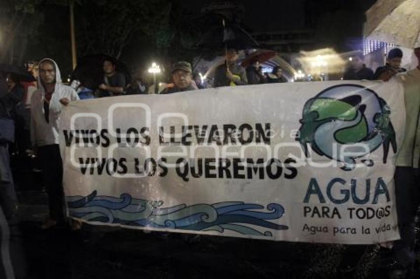 CARAVANA DEFENSA DEL AGUA Y TIERRA