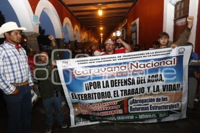 CARAVANA DEFENSA DEL AGUA