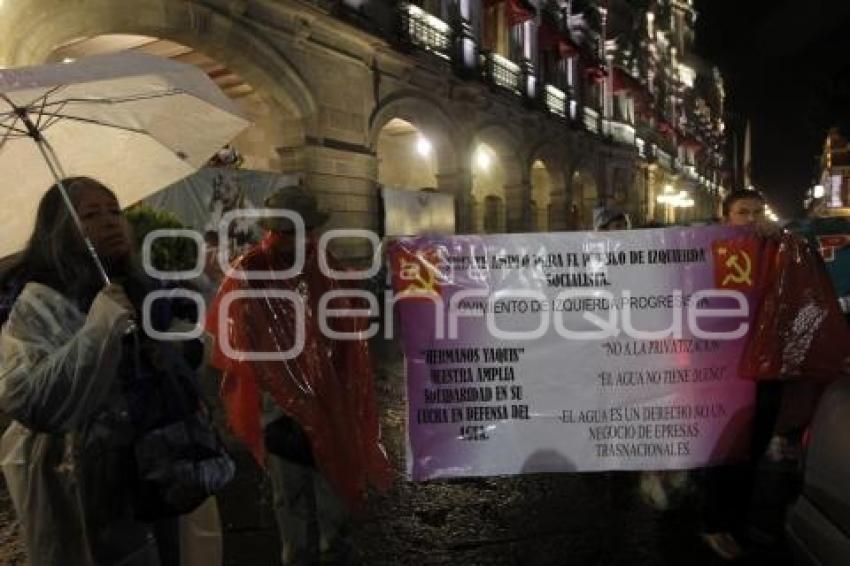 CARAVANA DEFENSA DEL AGUA Y TIERRA