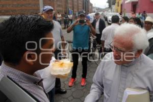 OBISPO RAÚL VERA VISITA CERESO CHOLULA