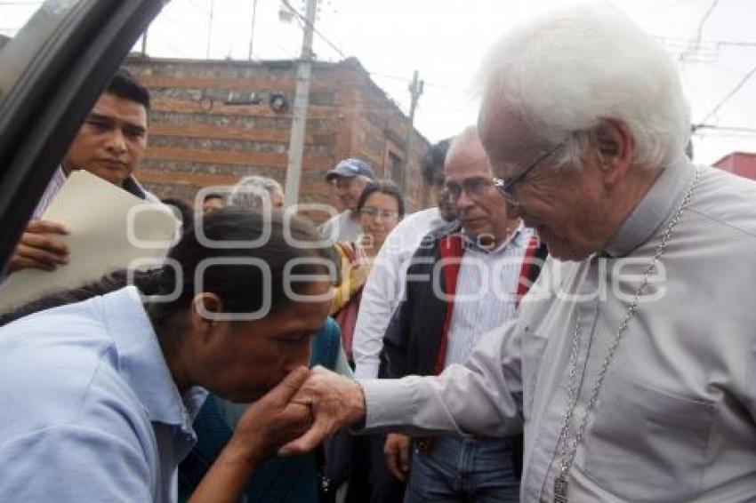 OBISPO RAÚL VERA VISITA CERESO CHOLULA