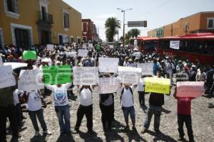 MANIFESTACIÓN POBLADORES ZONGOLICA