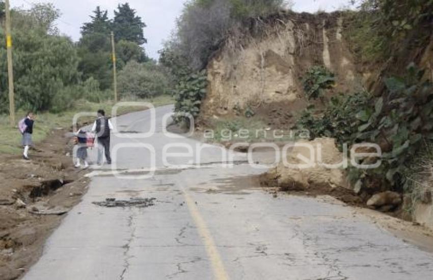 AFECTACIONES LLUVIAS . HUEJOTZINGO