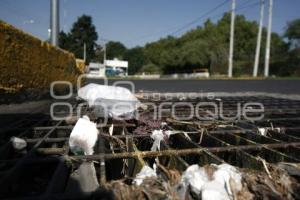 ALCANTARILLAS CON BASURA