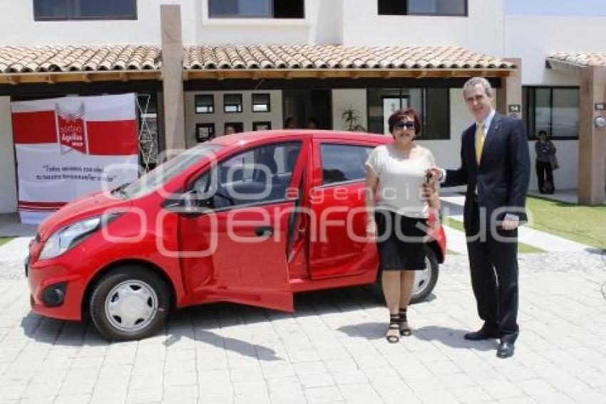 ENTREGA PREMIOS DEL SORTEO ÁGUILAS UPAEP