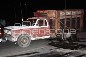 CAMIONETA ABANDONADA . TEXMELUCAN