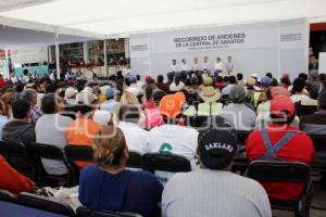 INAUGURACION EN LA CENTRAL DE ABASTOS