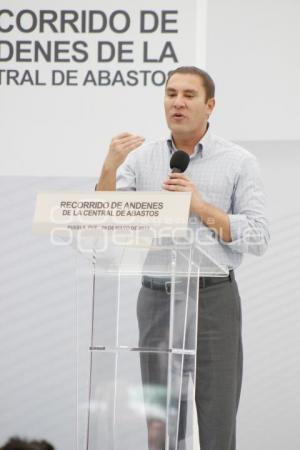 INAUGURACION EN LA CENTRAL DE ABASTOS